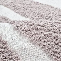 Tappeto rotondo - Callista Natural Cotton Shaggy (tortora)