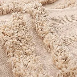 Tappeto A Pelo Lungo - Cazorla Natural Cotton Shaggy (beige)