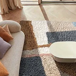 Tappeto A Pelo Lungo - Cefalu Natural Cotton Shaggy (multiplo)