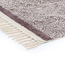 Tappeto A Pelo Lungo - Celina Natural Cotton Shaggy (beige/marrone)