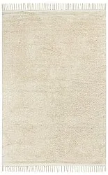 Tappeto A Pelo Lungo - Celina Natural Cotton Shaggy (bianco sporco/beige)