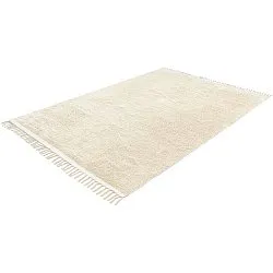 Tappeto A Pelo Lungo - Celina Natural Cotton Shaggy (bianco sporco/beige)