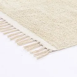 Tappeto A Pelo Lungo - Celina Natural Cotton Shaggy (bianco sporco/beige)