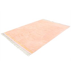 Tappeto A Pelo Lungo - Celina Natural Cotton Shaggy (rosa/beige)