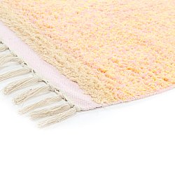 Tappeto A Pelo Lungo - Celina Natural Cotton Shaggy (rosa/beige)