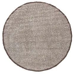 Tappeto rotondo - Celina Natural Cotton Shaggy (beige/marrone)