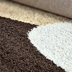 Tappeto A Pelo Lungo - Chiniot (marrone/beige/bianco)