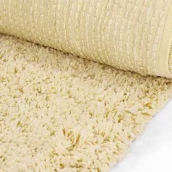 Tappeto A Pelo Lungo - Combarro Solid Cotton Shaggy (giallo chiaro)