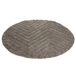 Tappeti rotondi - Conara Natural Cotton Shaggy (tortora)