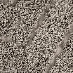 Tappeti rotondi - Conara Natural Cotton Shaggy (tortora)