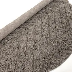 Tappeti rotondi - Conara Natural Cotton Shaggy (tortora)