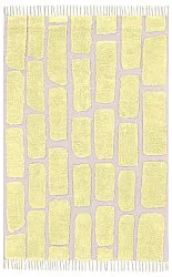 Tappeto A Pelo Lungo - Cyrus Natural Cotton Shaggy (giallo)