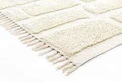 Tappeto A Pelo Lungo - Cyrus Natural Cotton Shaggy (bianco)