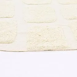 Tappeto rotondo - Cyrus Natural Cotton Shaggy (bianco)