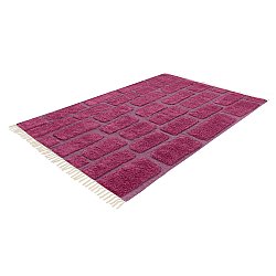 Tappeto A Pelo Lungo - Cyrus Natural Cotton Shaggy (rosso)