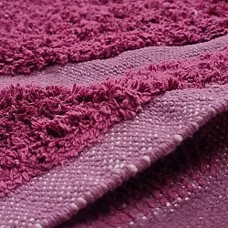 Tappeto A Pelo Lungo - Cyrus Natural Cotton Shaggy (rosso)