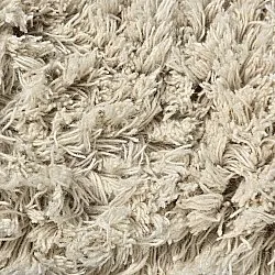 Tappeto A Pelo Lungo - Fassale Hand Woven Wool Shaggy (crema)