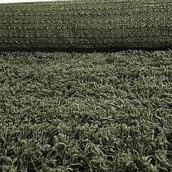 Tappeto A Pelo Lungo - Fassale Hand Woven Wool Shaggy (verde muschio)