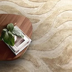 Tappeto A Pelo Lungo - Fergana (crema/beige)
