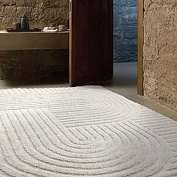 Tappeto A Pelo Lungo - Fukui (bianco)
