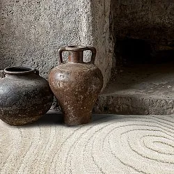 Tappeto A Pelo Lungo - Gifu (bianco)