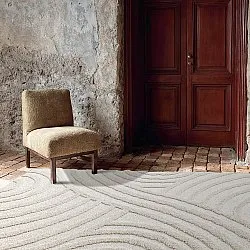 Tappeto A Pelo Lungo - Iwaki (bianco)