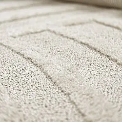 Tappeto A Pelo Lungo - Iwaki (bianco)