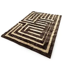 Tappeto A Pelo Lungo - Karbala (beige/marrone)