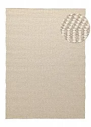 Tappeto In Lana - Larkana (beige/bianco)