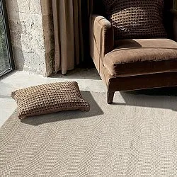 Tappeto In Lana - Larkana (beige/bianco)