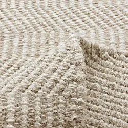 Tappeto In Lana - Larkana (beige/bianco)