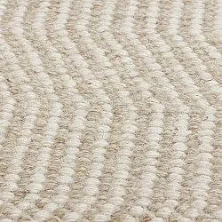 Tappeto In Lana - Larkana (beige/bianco)