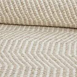 Tappeto In Lana - Larkana (beige/bianco)