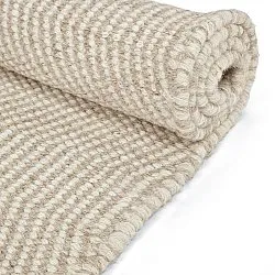 Tappeto In Lana - Larkana (beige/bianco)