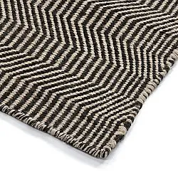Tappeto In Lana - Larkana (beige/nero)