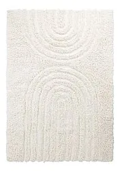 Tappeto A Pelo Lungo - Lindos Natural Cotton Shaggy (bianco)