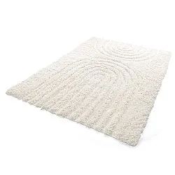 Tappeto A Pelo Lungo - Lindos Natural Cotton Shaggy (bianco)