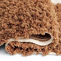 Tappeto A Pelo Lungo - Kalymnos Natural Cotton Shaggy (bianco sporco/ocra)