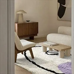 Tappeto A Pelo Lungo - Naousa Natural Cotton Shaggy (multiplo)