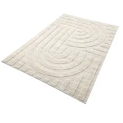 Tappeto A Pelo Lungo - Naha (bianco)