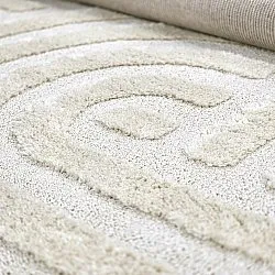 Tappeto A Pelo Lungo - Naha (bianco)