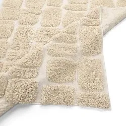 Tappeto A Pelo Lungo - Otranto Natural Cotton Shaggy (bianco)