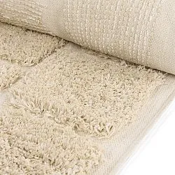 Tappeto A Pelo Lungo - Otranto Natural Cotton Shaggy (bianco)