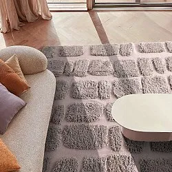Tappeto A Pelo Lungo - Otranto Natural Cotton Shaggy (taupe)