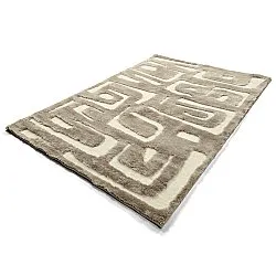 Tappeto A Pelo Lungo - Palmyra (beige/bianco)