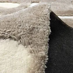 Tappeto A Pelo Lungo - Palmyra (beige/bianco)