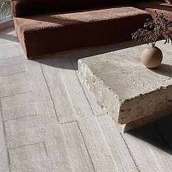 Tappeto A Pelo Lungo - Paxos (crema)