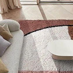 Tappeto A Pelo Lungo - Perast Natural Cotton Shaggy (multiplo)