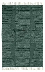 Tappeto A Pelo Lungo - Rani Natural Cotton Shaggy (verde)