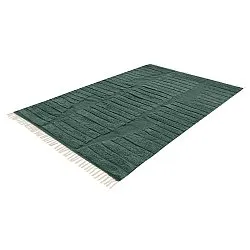 Tappeto A Pelo Lungo - Rani Natural Cotton Shaggy (verde)